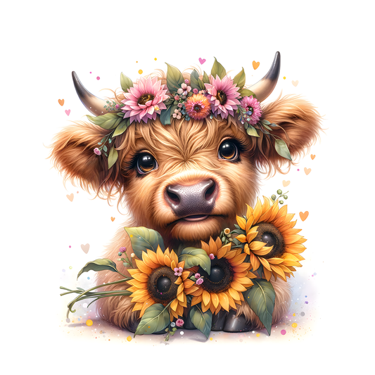 Highland Cow Coasters