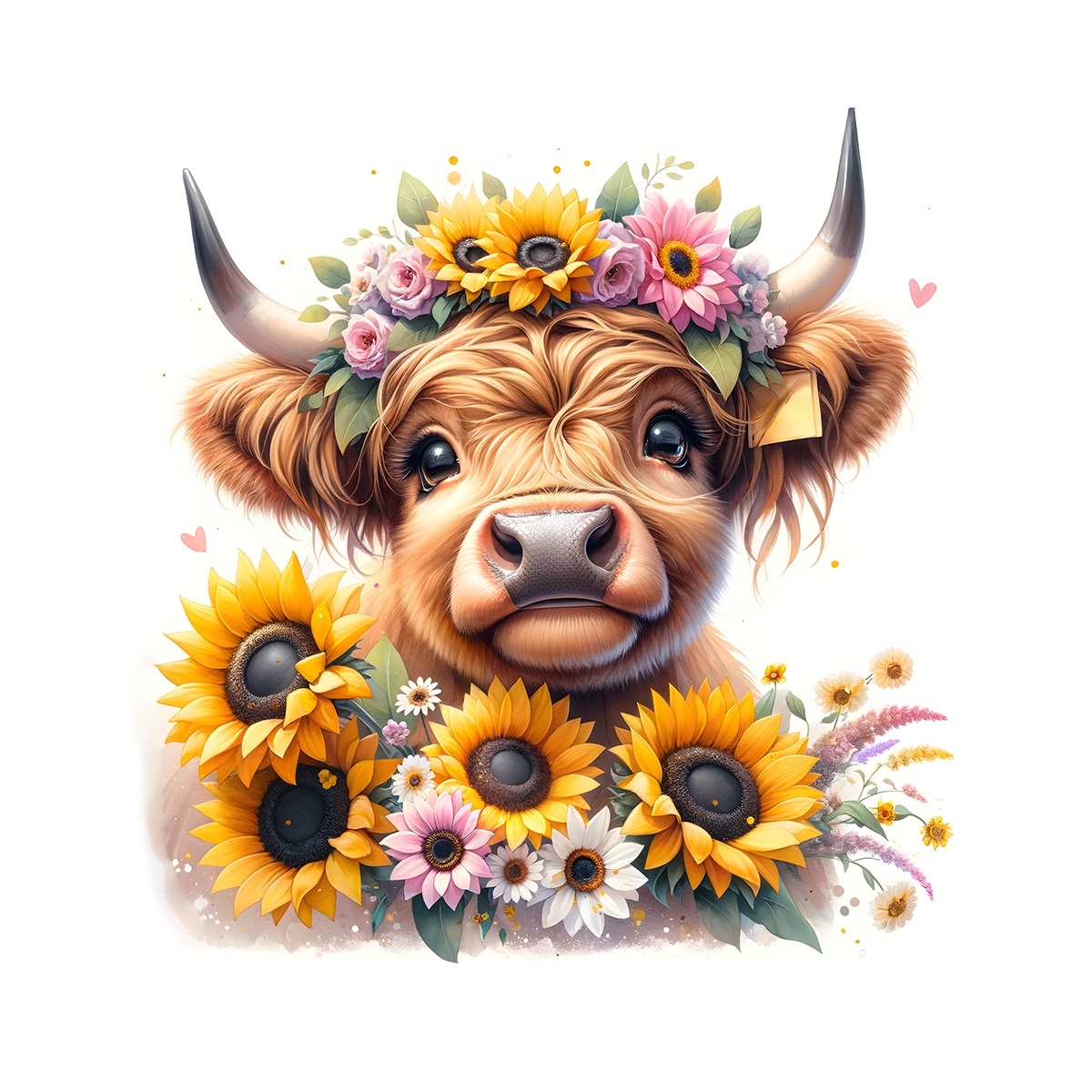 Highland Cow Coasters