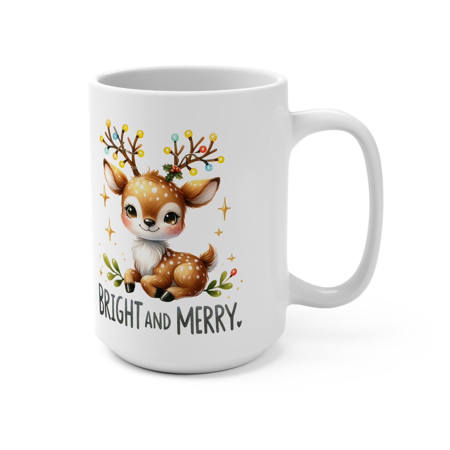 Adorable Merry Deer Mug