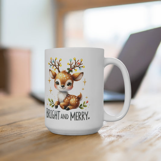 Adorable Merry Deer Mug