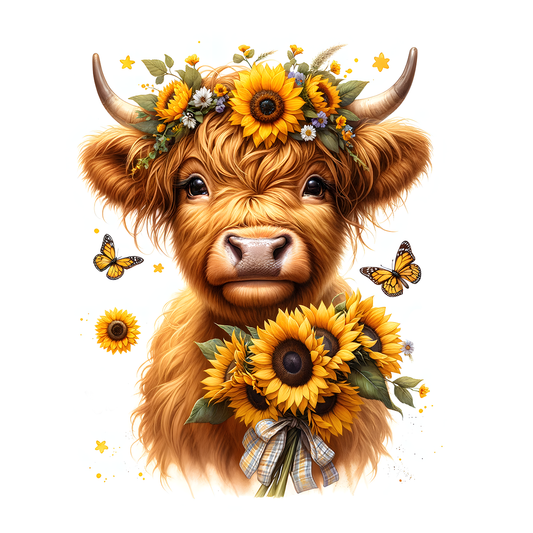 Highland Cow Coasters